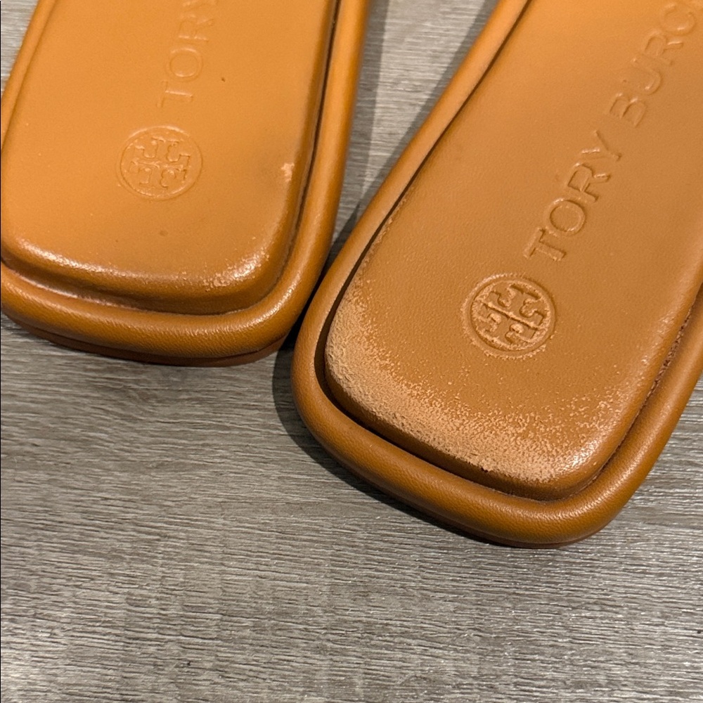 Double-T Leather Sport Slide Sandal (Women)  Sz8 - Picture 4 of 14